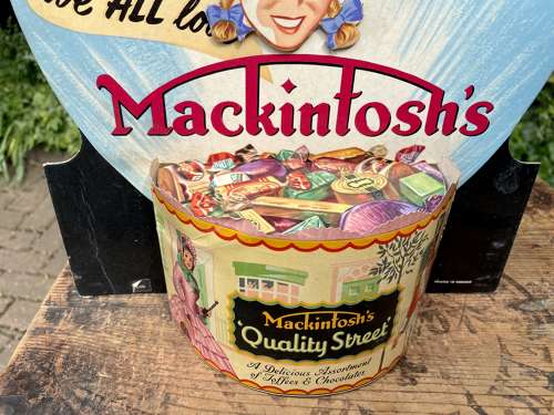Mackintosh Toffee 3D Fold out Advertising Card Sign c1930s