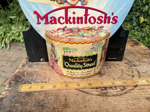 Mackintosh Toffee 3D Fold out Advertising Card Sign c1930s