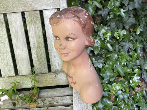 Fashion Imp Clothing Shop Children's Head Manikin Composite Figure