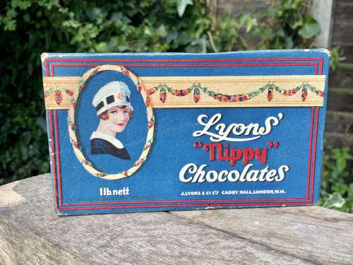 Lyons Nippy Chocolate Box c1920s