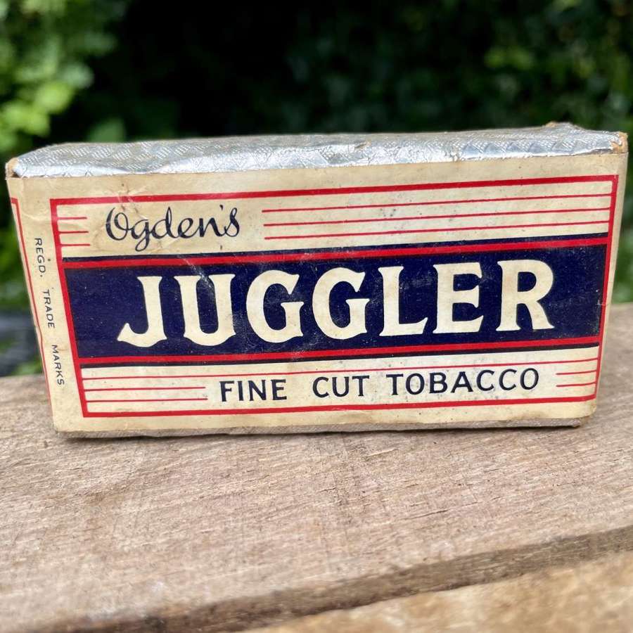 Vintage Ogden's Juggler Live Full Tobacco Pack Packet