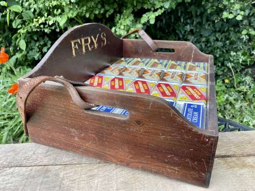 Fry's Chocolate bar Cinema Theatre Usher / Usherette Tray c1920s
