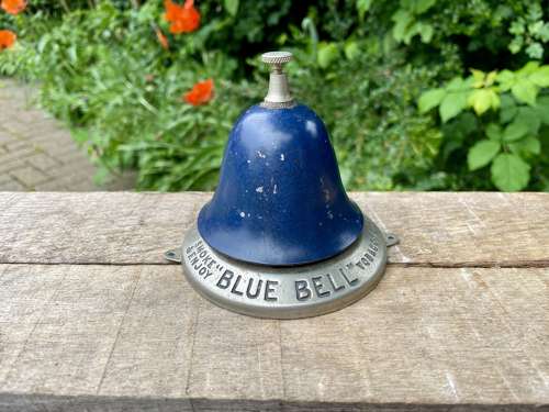 Ringer's Bristol Blue Bell Tobacco Shop Counter Bell c1930s