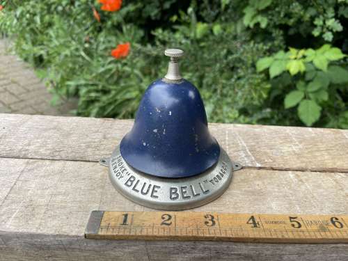 Ringer's Bristol Blue Bell Tobacco Shop Counter Bell c1930s