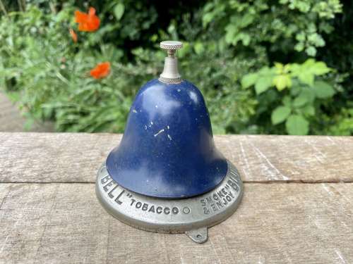Ringer's Bristol Blue Bell Tobacco Shop Counter Bell c1930s