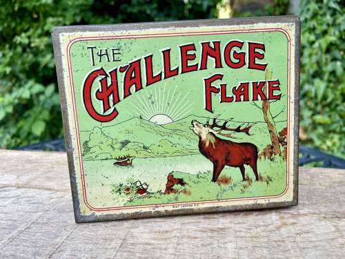 Singleton & Cole Challenge Flake Tobacco Tin c1890s