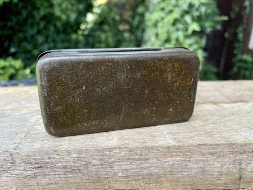 SCWS Scottish Golf Image 2oz Tobacco Tin c1900s