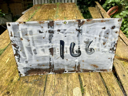 No Spitting Warning Sign Pub Station Football ground Enamel Sign c1900
