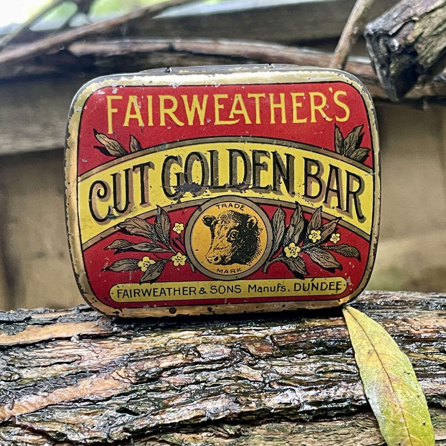 Fairweather & Sons Dundee 1oz Tobacco Tin c1900s