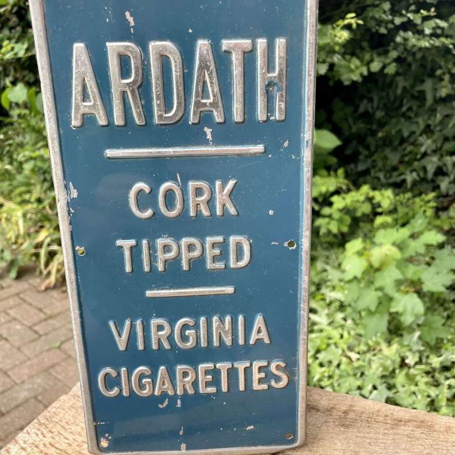 Ardath Tobacco & Cigarette Machine Tin Sign c1930s