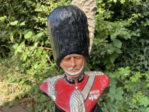 Grey's Cigarettes Guardsman Tobacco Shop Advertising Figure c1920s