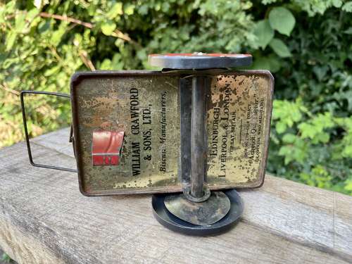 Crawford's Hokey Pokey Ice Cream Cart Figural Biscuit Tin c1910