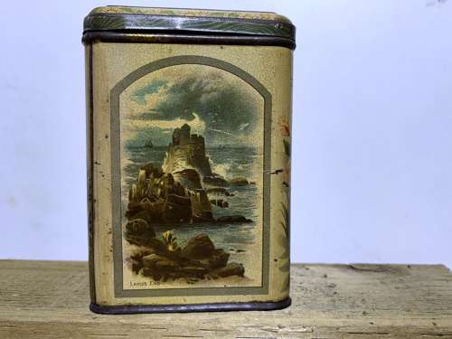 Charnley Sarah Bernhardt Cleopatre Victorian Biscuit Tin c890s