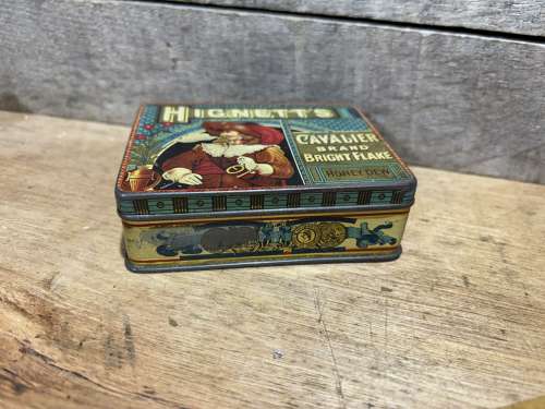'Hignett’s Cavalier 1/4lb Tobacco Tin c1900s