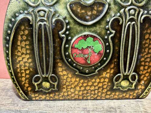 Superb Cadbury Art Nouveau Chocolate Tin c1905