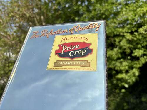Mitchell’s Tobacco Cigarette Pack Advertising Mirror c1930s