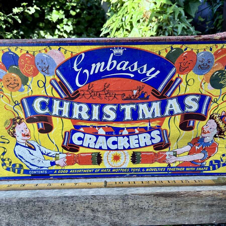 Embassy Christmas Crackers Children Image c1930