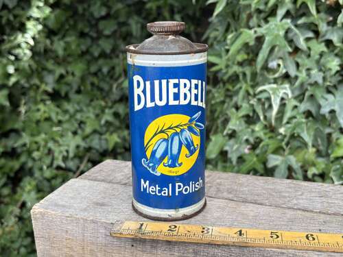 Blue Bell Polish Advertising Tin c1950s