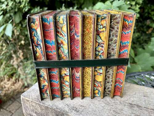 Superb Huntley & Palmers Bundle of Books Biscuit Tin c1900s