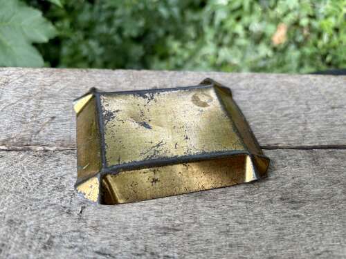 Queen Victoria Royal Non Such Stove Polish Advertising Tin Tip Tray c1897