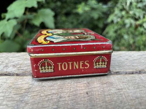 Tucker's of Totnes King Edward 7th Royal Toffee Tin c1902