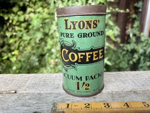 Lyons Coffee Tin c1920- 30s