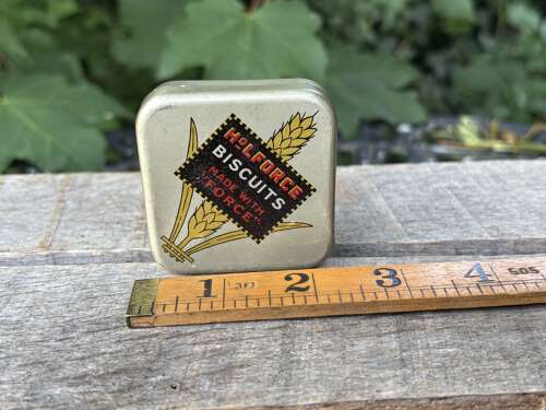 Force Cereal Holforce biscuit Sample tin c1930s