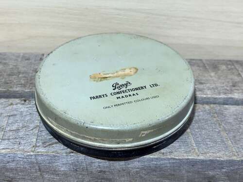 Parry’s England vs India cricket Match Toffee Tin c1968
