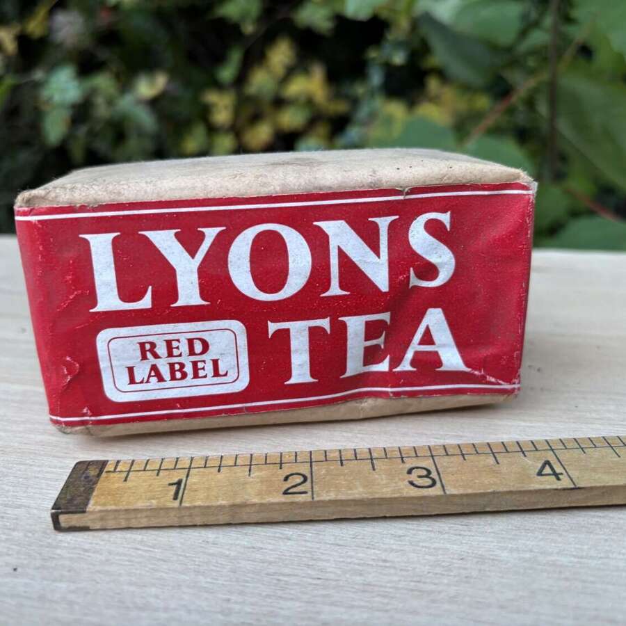 Lyons Green Label Full unopened Tea Packet / Pack c1930s