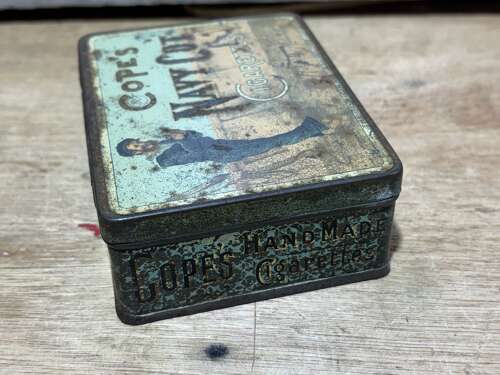 Cope’s Navy Cut Sailor Image 50 Cigarette Tin c1900s