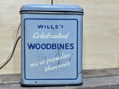 Wills Capstan Tobacco Cigarette Shop Counter String Tin c1931 ITC