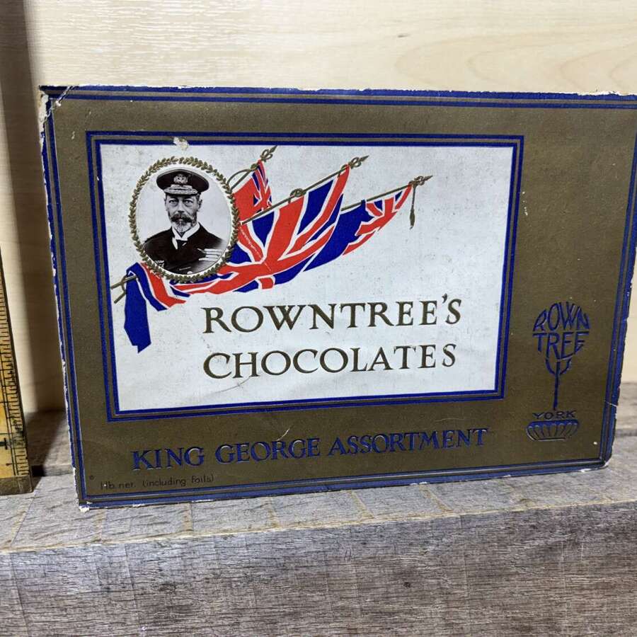 Rowntree's King George 5th Chocolate Box c1930s