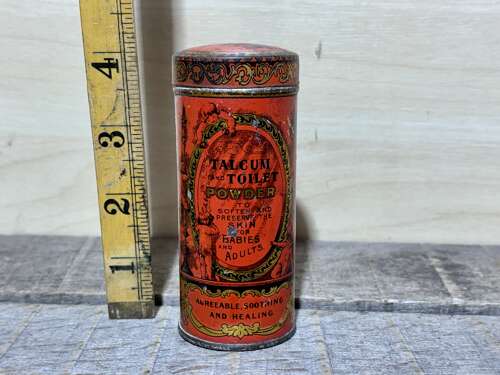 Children's Nursery Talcum Baby Powder Tin c1900s