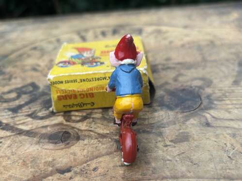 Enid Blyton's Big Ears / Noddy Bicycle Toy In Box c1956