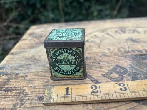 Rowntree's Chocolate Biscuit Sample Tin c1900s