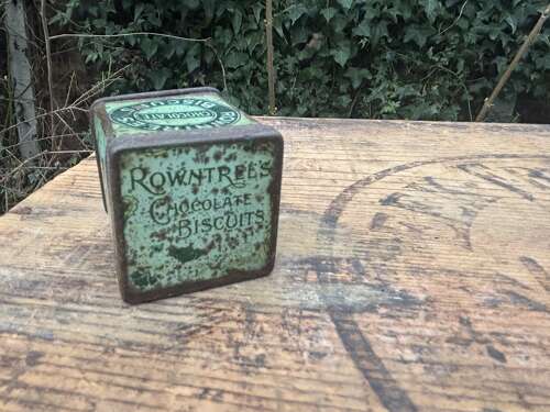 Rowntree's Chocolate Biscuit Sample Tin c1900s