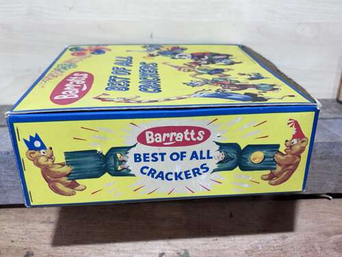 Barratt's Animal Christmas Crackers Box c1950-60s