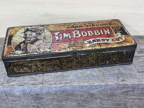 Tim Bobbins 1lb Handy Cut Tobacco Tin c1900s