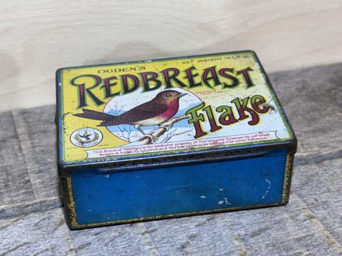 Ogden's Robin Red Breast Bird 1/4lb Tobacco Tin