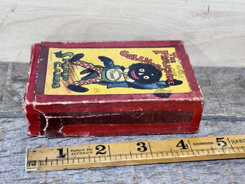 Superb The Frolicsome Gollywog Children's Snap Card Game c1915