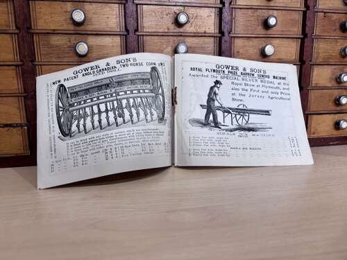 Gowar Manure Drills Farm Advertising Booklet Ephemera c1900s