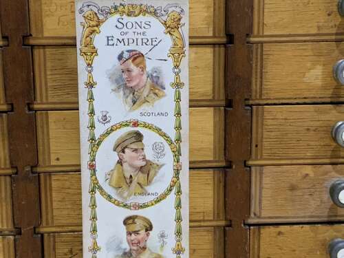 Dr Lovelace’s Soap Soldiers of the Union Advertising Trade Card Ephemera c1914