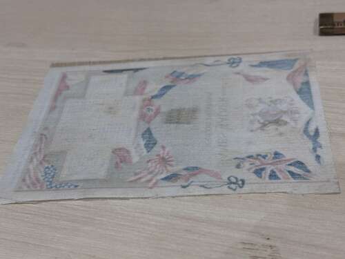 Superb James Walker Printers Dublin Advertising Trade Silk c1900s