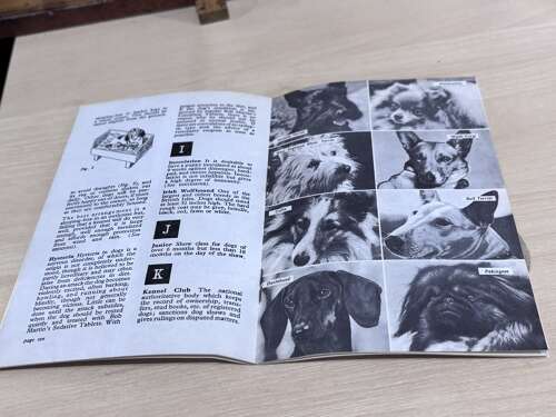 Bob Martin's Dog Pet Dictionary Advertising Booklet c1950s