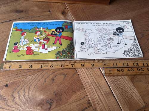 Robertson's Jam Gollywog Children's Painting Book c1960s
