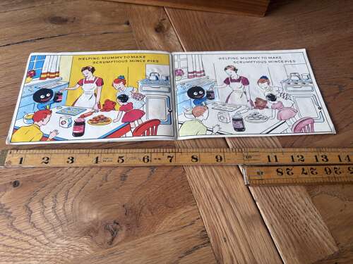 Robertson's Jam Gollywog Children's Painting Book c1960s