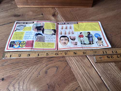 Robertson's Jam Detective Golly Children's Safety Awareness Booklet c1960s