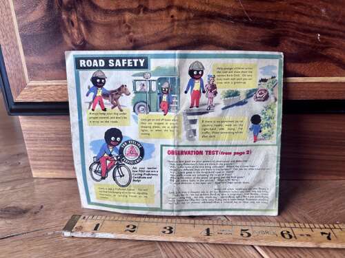 Robertson's Jam Detective Golly Children's Safety Awareness Booklet c1960s
