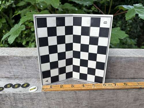 Game of Vim Scouring Powder Advertising Novelty Halma Card Game c1900s
