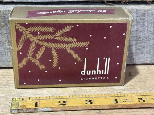 Dunhill Live Unopened Box / Pack of cigarettes c1950s